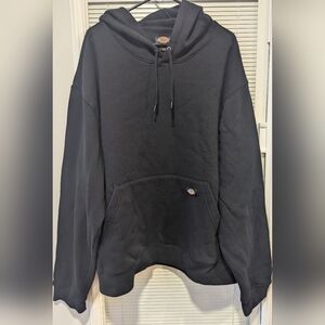 Dickies Sweatshirts Men's BK Black Fleece Pullover Hoodie 3XL